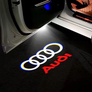 PHARES - OPTIQUES Remplacement 2 Pcs Porte De Voiture Led Bienvenue Laser Projecteur pour Audi