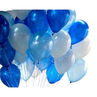 x Ballon Gonflable Bleu Blanc Pour Decoration De Cemonie De Mariage Bapteme Anniversaire Saint Valentin Achat Vente Ballon Decoratif Cdiscount