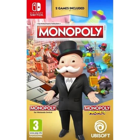 Complilation Monopoly Classic + Madness Jeu Switch
