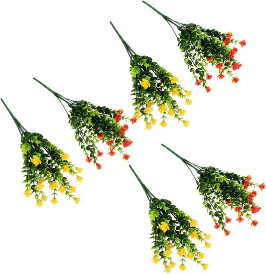 Lot De 12 Bouquets De Gypsophile Artificielle Blanche 52cm - Fleurs Artificielles Pliables Pour Mariage, Décoration Maison Et Événements