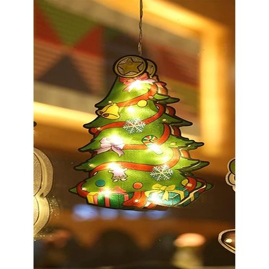 CDDecoration noel,Lumières de Noël,Sapin de Noël,3D Pendentifs Motifs