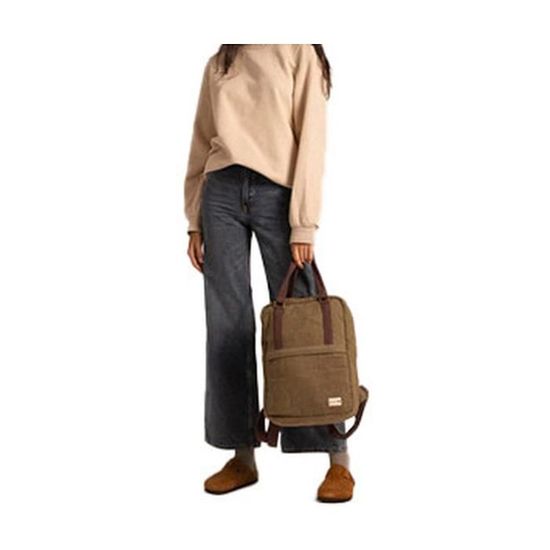 HEMPER Sac a dos en chanvre gokyo vert 1 unite Cdiscount Bagagerie Maroquinerie