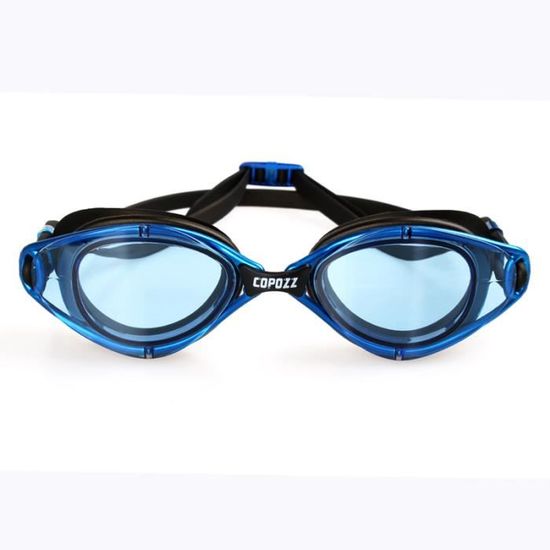 Lunettes De Natation Ioggtser Anti-Buée Vision 180° - Large Monture Confortable Pour Adultes Hommes & Femmes, Protection UV Piscine