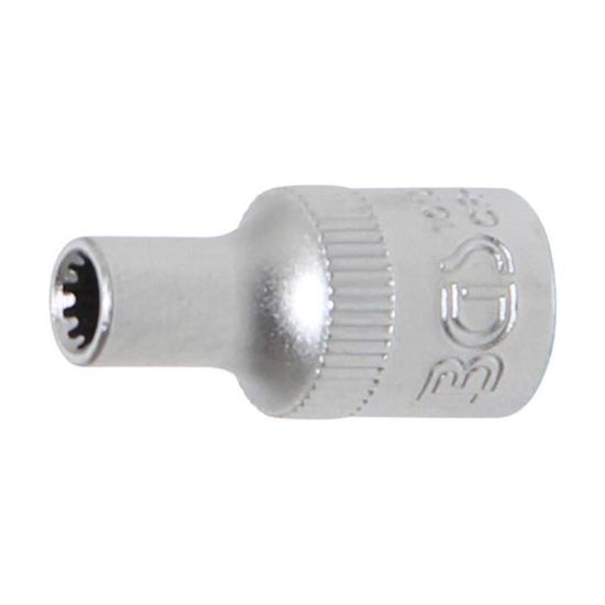 Douille pour clé, Gear Lock 6,3 mm (1/4") 4 mm