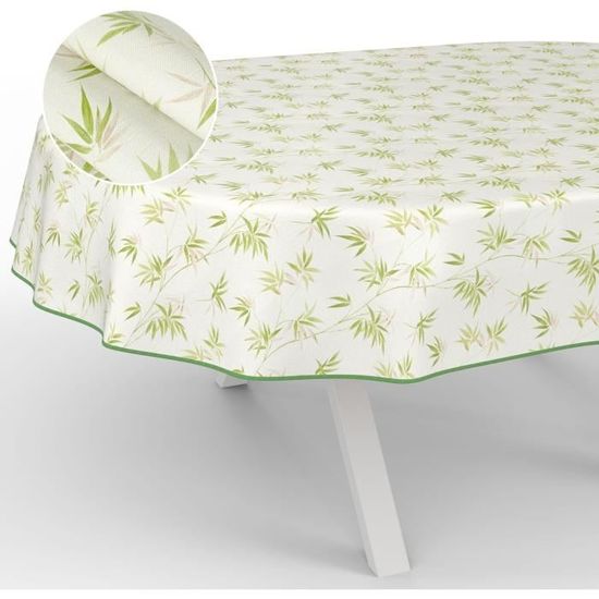 Nappe En Toile Cirée Lavable, Rectangulaire, Ronde, Ovale