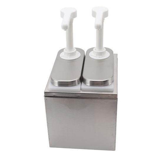 Distributeur De Sauce Avec Pompe 1 Litre - En Polypropylène, Pour Sirop, Ketchup, Huile - Usage Domestique Ou Commercial - 7