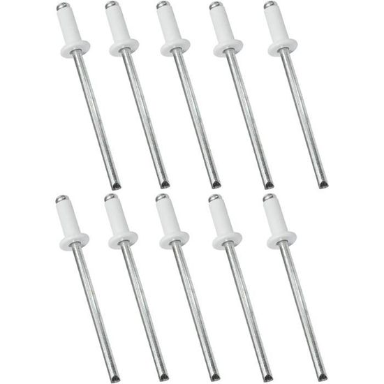 AERZETIX C65629 Lot De 10 Boutons à Coudre Ronds 11.5x2.9 Mm à 4 Trous