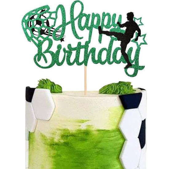 Toile De Fond Football SDOTPMT 5x3ft - Polyester - Pour Fêtes, Photos Studio - Design Terrain Vert