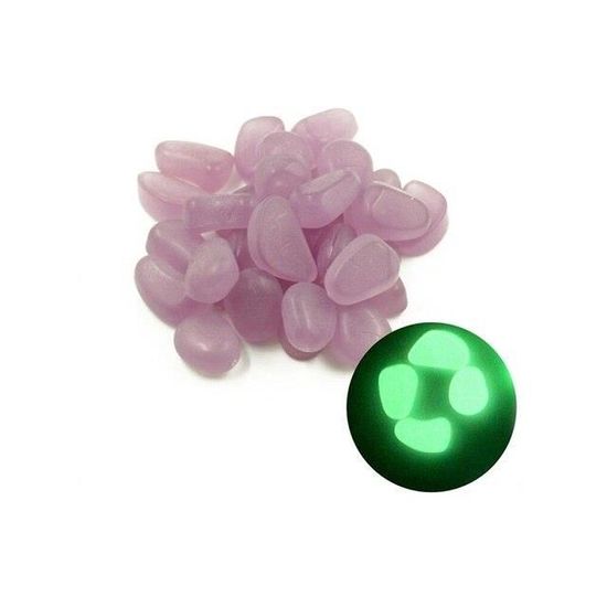 10 000 Pierres Phosphorescentes Colorées - Galets Lumineux Pour Jardin, Aquarium, Déco Nocturne