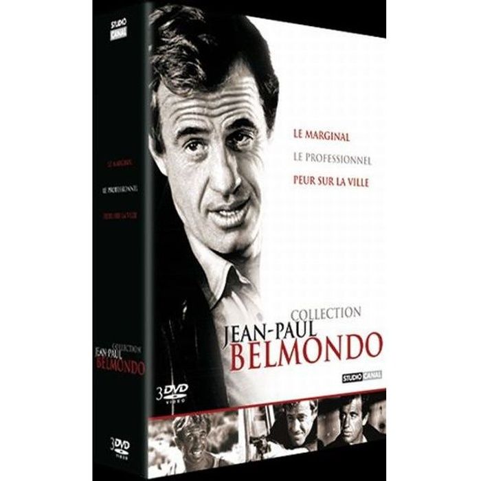 Film De Jean Paul Belmondo En Streaming DVD Coffret Jean-Paul Belmondo : le marginal : en dvd film pas cher