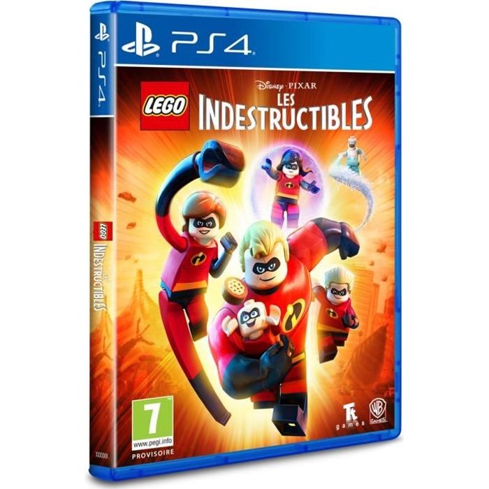 LEGO Disney/Pixar LES INDESTRUCTIBLES Jeu PS4