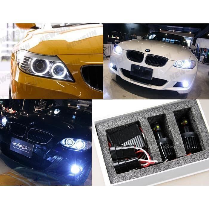 2 AMPOULE H8 LED 40W ANGEL EYES BMW SERIE 1 3 5 6