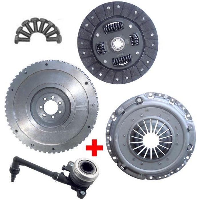 KIT EMBRAYAGE VOLANT MOTEUR compatible pour Megane Scenic Duster 1.5 DCI 110 Ch