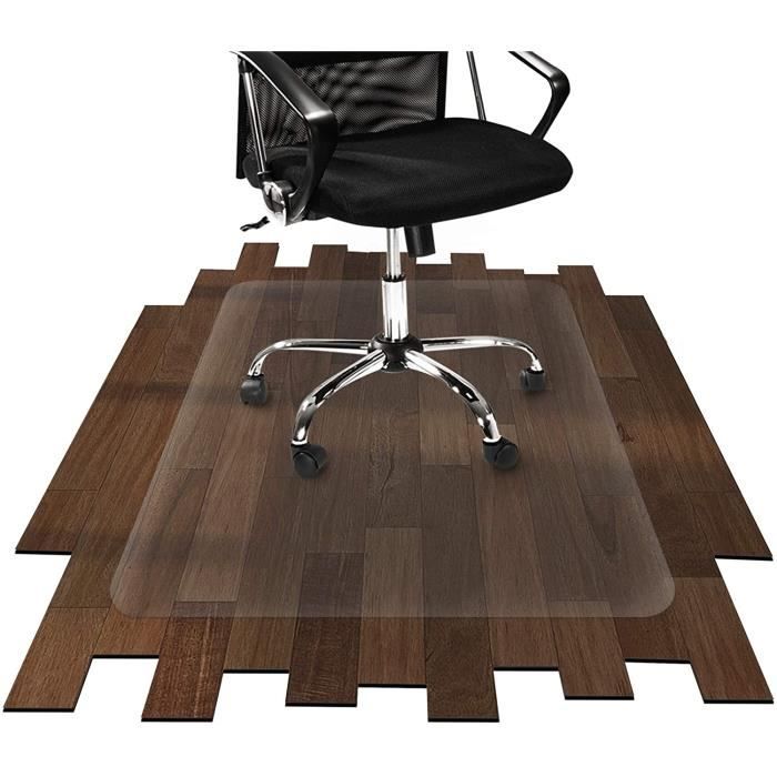 Tapis protège-sol Office Marshal® antidérapant pour parquets et stratifiés - certifié du TÜV allemand - transparent en PC - pl,410