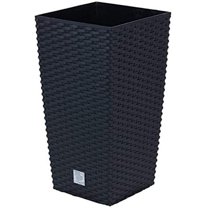 pot de fleur Terra Vase Rato en Plastique avec Insert Gris 60 cm84