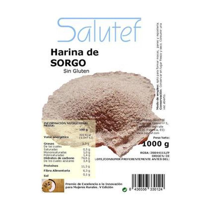 Salutef+Farine de sorgho 1 kg de poudre