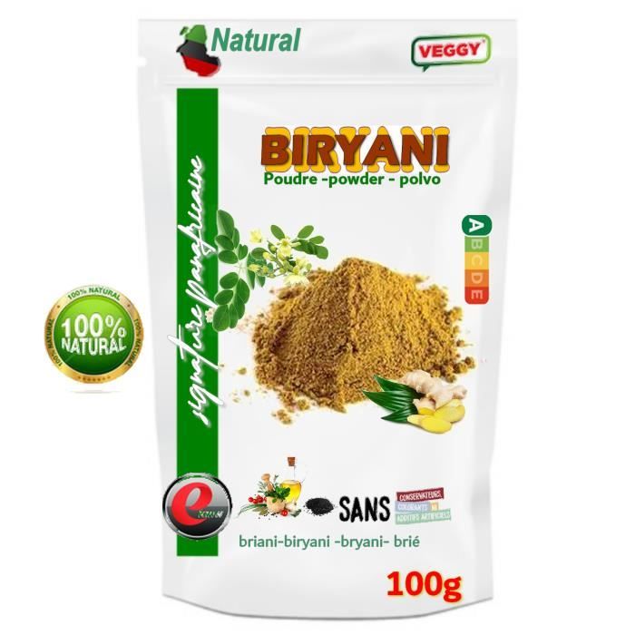 Biryani - qualité supérieure - 100g