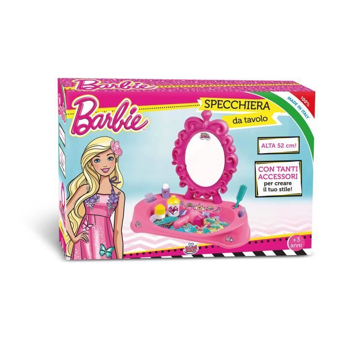 grandi giochi GG00512 - Miroir de table Barbie