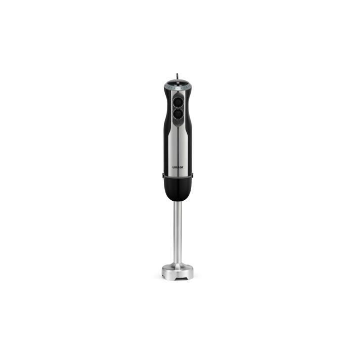LINSAR Mixeur plongeant - 6 vitesses - mixeur - batteur électrique - soupe - 1000W - Noir-Inox - SB-A