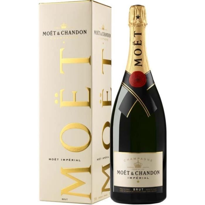 Champagne Moët & Chandon Brut Impérial avec étui - Magnum 1,5 L