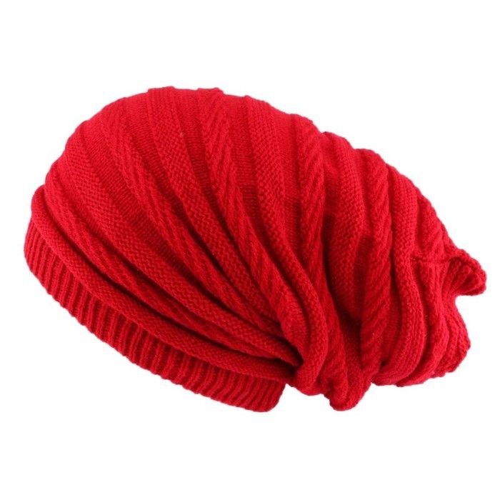 Bonnet rasta rouge long Jack Nyls Creation - Rouge - Taille unique