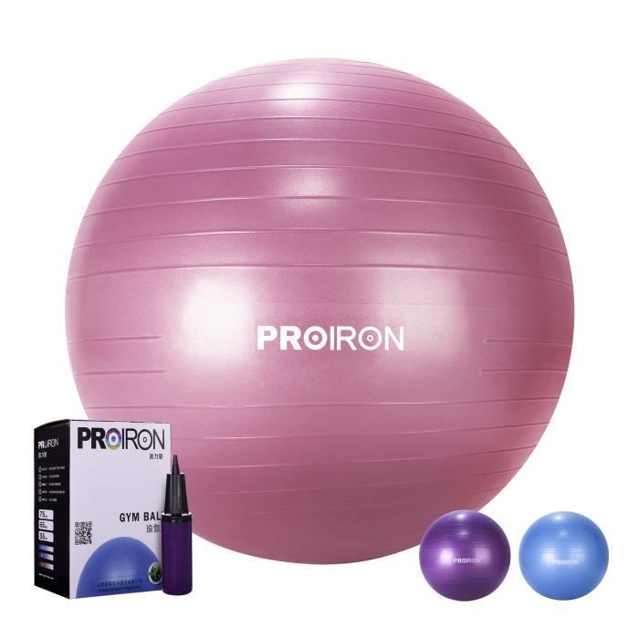PROIRON Balle de musculation 55cm Rose