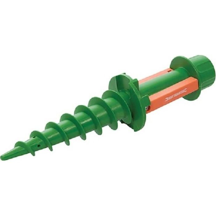 T-Block Kit de 4 vis dancrage au sol longueur 75 cm /Ø 35-17 inox t/ête hexagonale 46 mm avec point fixe M12 poign/ée en T et boussole pour linstallation.