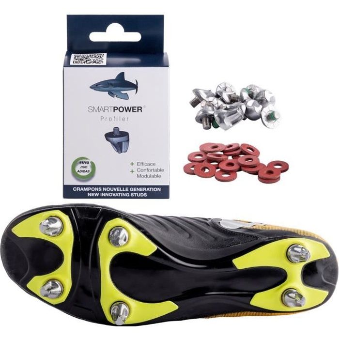Crampons Smart Power - 11 et 13mm adidas (Pack 2) - aluminium - 11-13 mm