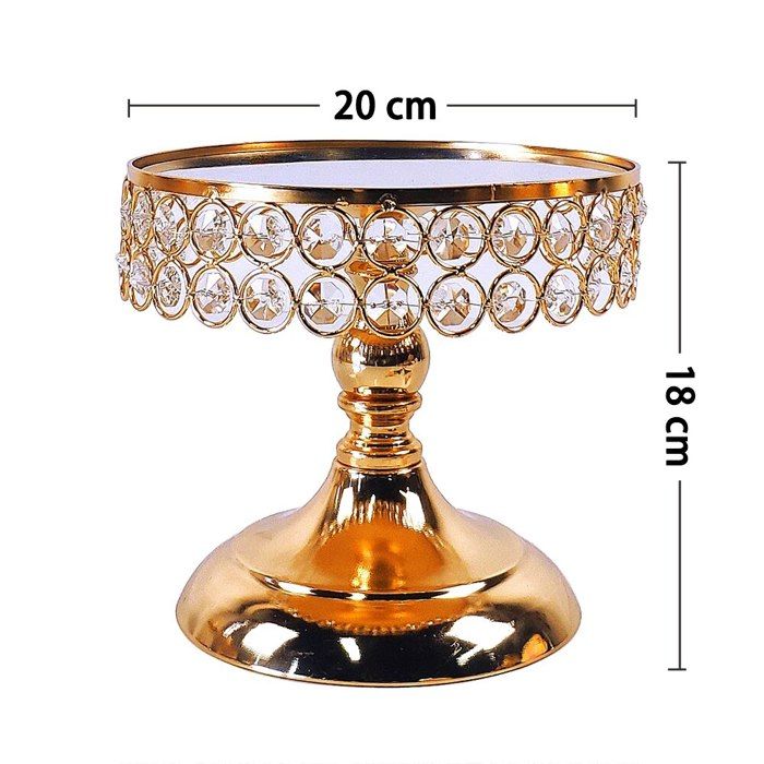 5 Supports à Gâteaux Ronds - Diamètre 24 Cm - Couleur Au Choix - Jour