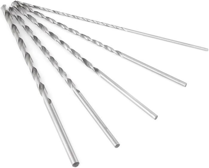 Foret Hélicoïdal HSS 3mm Extra-long - Longueur 160mm, Pour Bois, Aluminium, Plastique