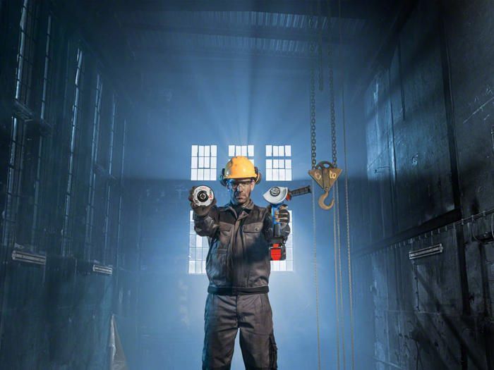 Bosch Professional Disques abrasifs en fibre X LOCK Ø 115 mm G 120 R444 Expert for Metal 2608619170 - vue 2