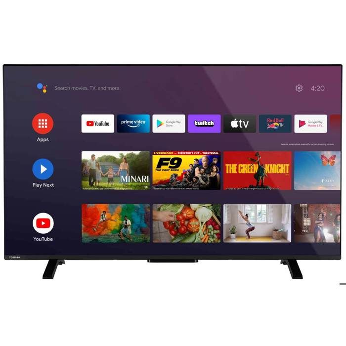 Tv Led 4k 50'' 127 Cm 50uv2363d Toshiba - vue 4