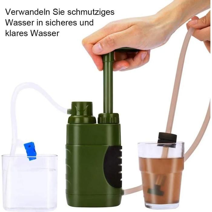 Filtre à Eau GRAYL UltraPress 500 Ml – Élimine Virus, Bactéries, Métaux Lourds – Pour Camping, Randonnée, Survie Et Voyages (Noir)