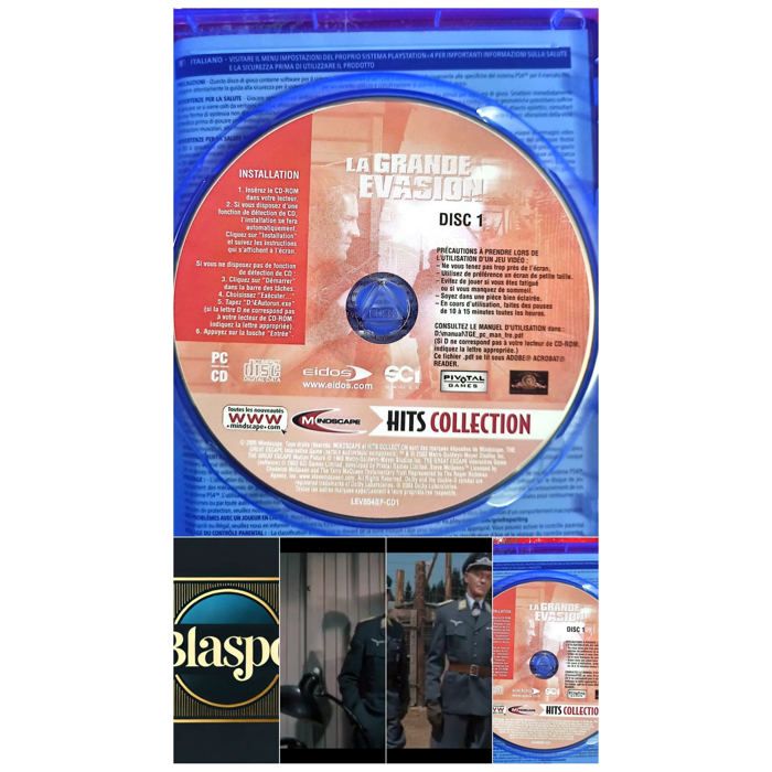 Eidos Interactive La Grande Évasion – PC – Cd Seul Sans Boîtier – Jeu D’Action
