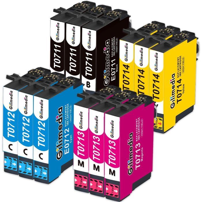 T0715 Multipack Cartouche D encre Pour Epson T0711 T0712 T0713 T0714 T0715 Multipack Cartouche D encre Pour Epson T0711 T0712 T0713 T0714