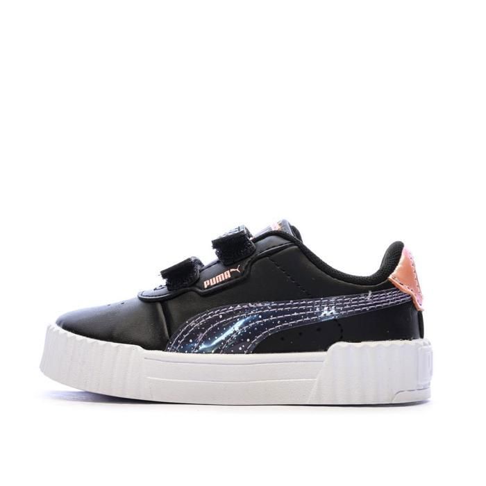 Puma Baskets Noir Fille Puma Carina 3.0 Blurry Dr