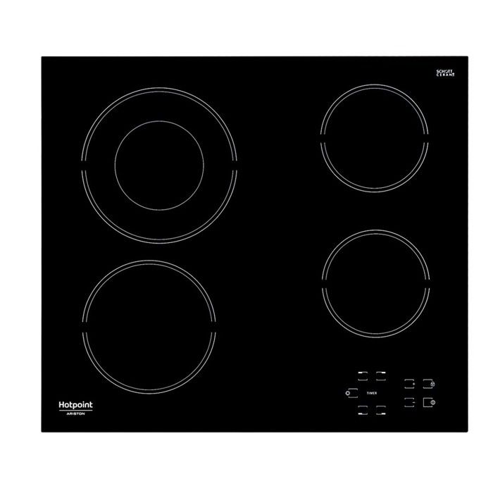 Plaque Vitrocéramique Hotpoint HR632B – 4 Zones, Commandes Tactiles - vue 6