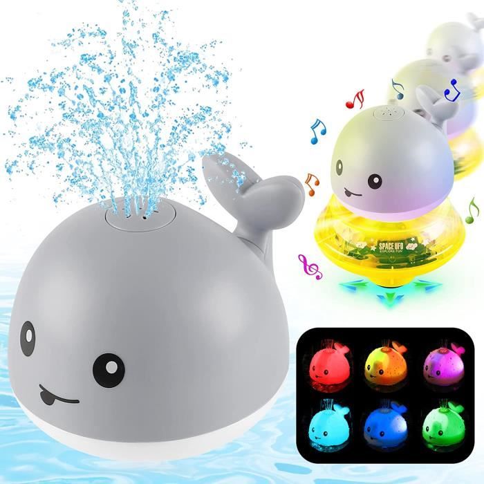 Jouet Bain Bebe Baleine 1 3 Ans Enfants Jeux Piscine Jouet De Bain Jouets De Pulverisation Avec Lumiere Clignotante Et Fontaine Cdiscount Puericulture Eveil Bebe