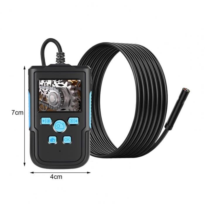 Câble rigide 8mm5mCaméra endoscopique industrielle HD1080P, écran IPS