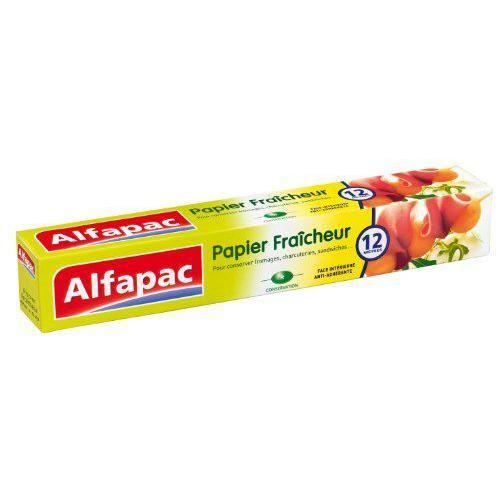 Alfapac - Rouleau Papier Fraicheur - 12 m - Lot de 3 - PF12 - Cdiscount  Maison