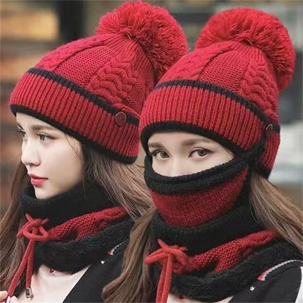 Set Hiver 3 Pièces Naruto Officiel – Bonnet + Cache-cou Double Polaire + Gants – Pour Enfants/adolescents – Licence Officielle - 3