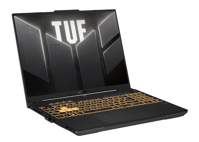 PC portable Asus Gaming TUF F16-TUF607JU 16 WUXGA 165Hz Intel Core i7 13650HX RAM 16 Go DDR5 512 Go SSD GeForce RTX 4050