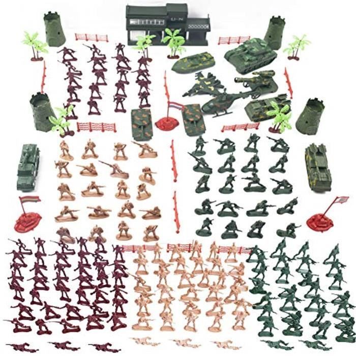 ARMY base combat squad SOLDAT ATTAQUE militaire pour enfant Jouet Armée Jouet