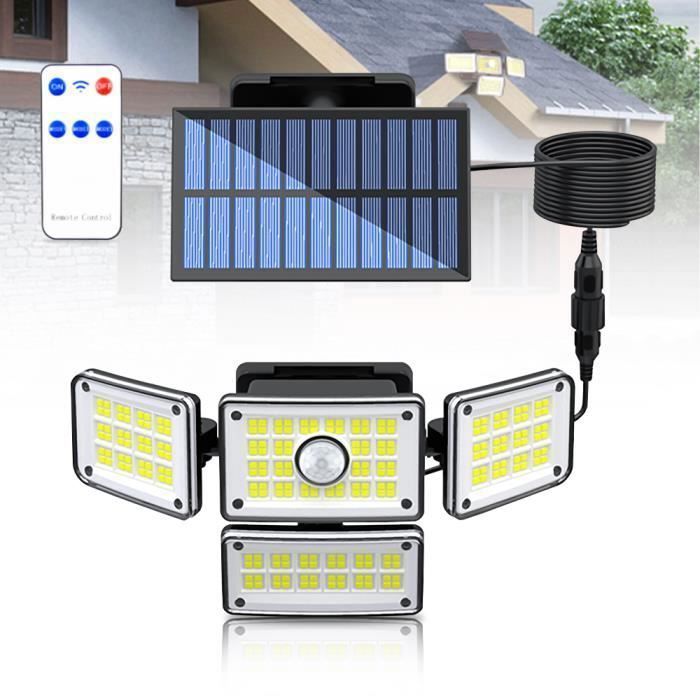 Lumiere Solaire Exterieur Jardin Multicolores Rvb, 8 Couleurs Fixes Et