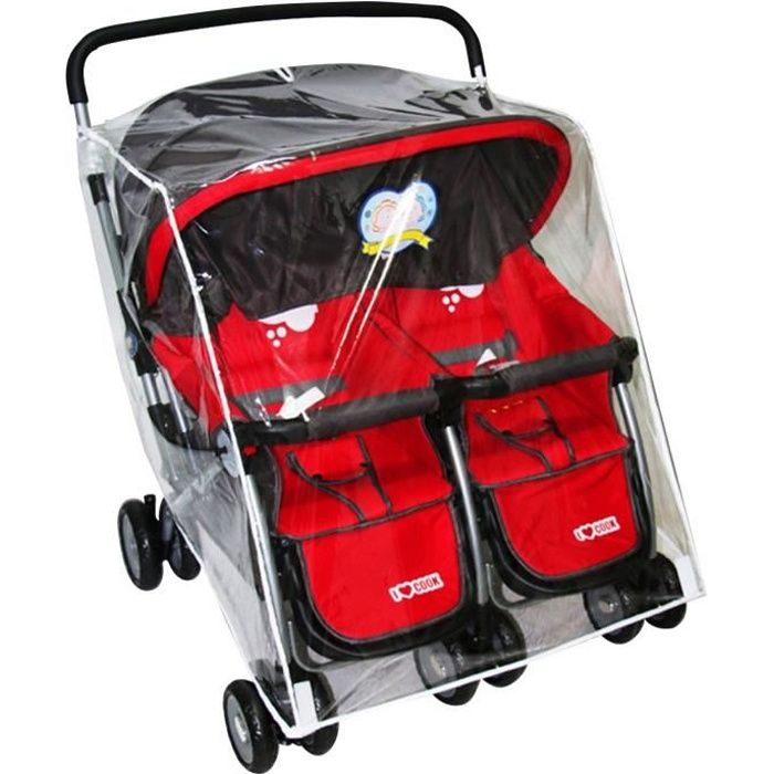 housse protection pluie poussette