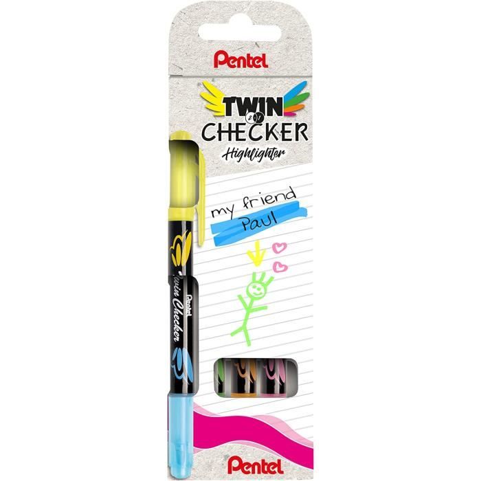 3 Mini Stylos Infirmière Sibba - Porte-clés, Bille & Marqueur - Couleurs Assorties