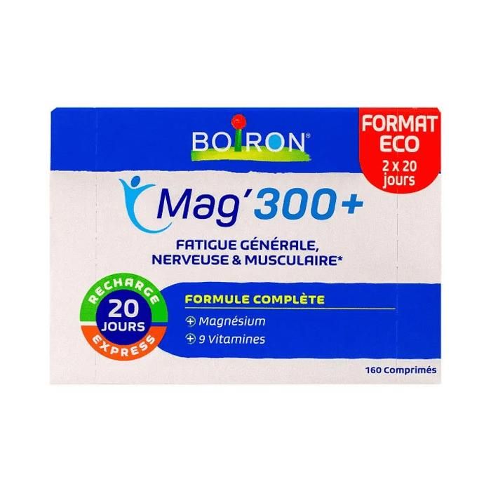 Meilleurs prix pour Boiron Mag'300+ 160 comprimés