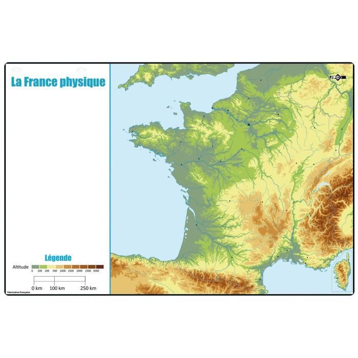 France carte géographique gratuite, carte géographique muette