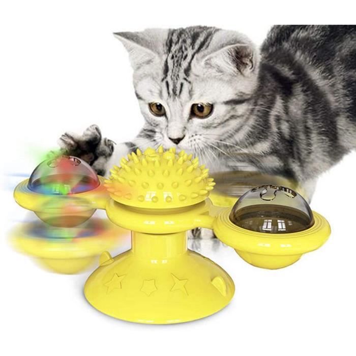Comparer les prix de Jouet pour chat - ZGEER - Moulin à vent - Multifonction - Non toxique - Interactif