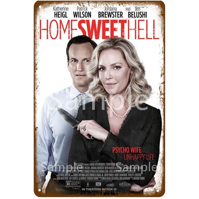 Affiche De Film Rétro En Métal - Marque - Mur Art Signe Bar Bar Maison